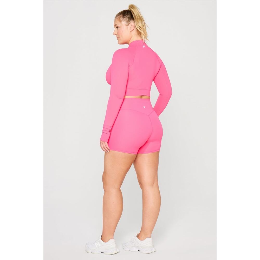 Fabletics Pink PureLuxe High-Waisted TLC Short 4"
